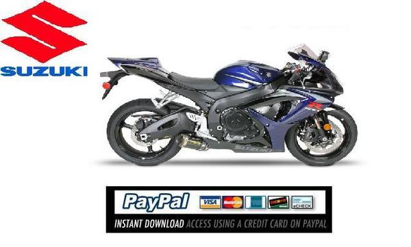 Product picture Download Service & repair manual Suzuki GSXR 750 2006 2007