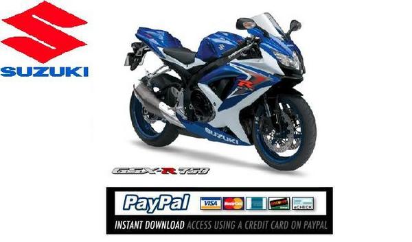 Product picture Download Service & repair manual Suzuki GSXR 750 2008