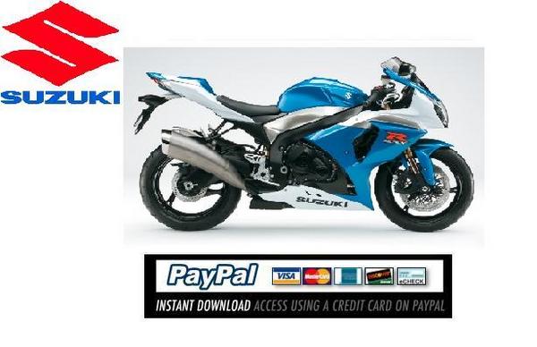 Product picture Download Service & repair manual Suzuki GSXR 1000 2009