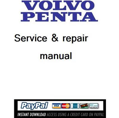 Product picture Download Service & repair manual Volvo Penta 8.1