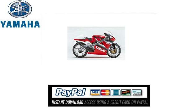 Product picture Download Service & repair manual Yamaha TZR250 2000