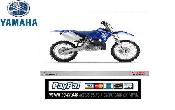 Product picture Download Service & repair manual Yamaha YZ250 2007