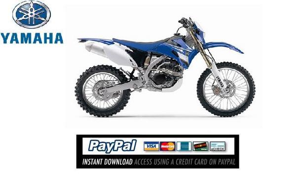 Product picture Download Service & repair manual Yamaha YZ250F 2008