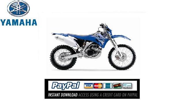 Product picture Download Service & repair manual Yamaha YZ450F 2008