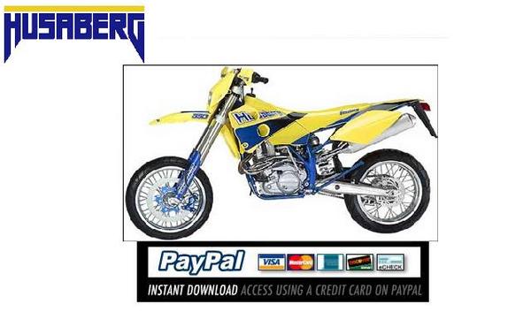 Product picture Download Service & repair manual Husaberg models 2004