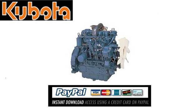 Product picture Download Service & repair manual Kubota V3600 SM