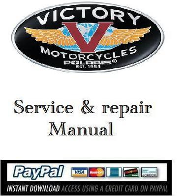 Product picture Service manual Victory Touring Classic cruiser 02-04