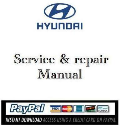 Product picture Service & repair manual Hyundai L4GC 2006