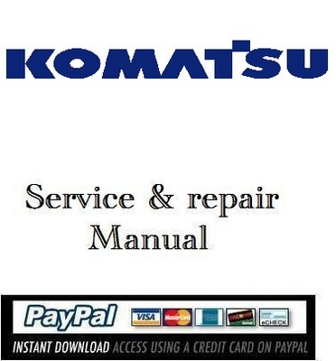 Product picture Download service & repair manual Komatsu 102 series