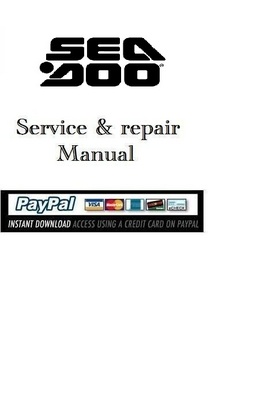 Product picture Download service & repair manual Sea Doo Bombardier 2004
