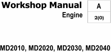 Product picture Download  manual Volvo Penta MD2010, MD2020, MD2030, MD2040